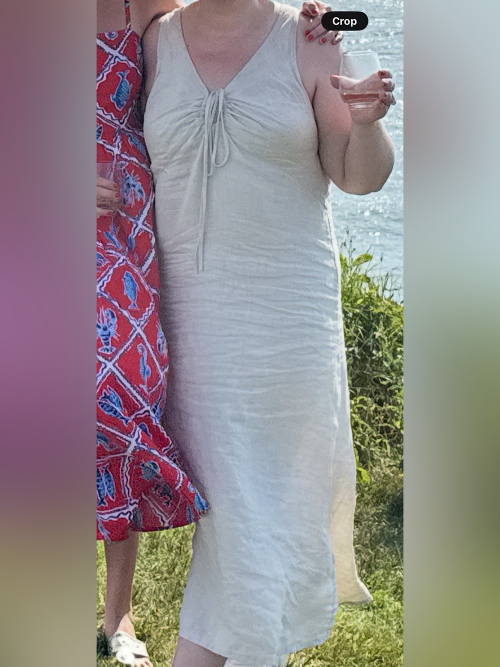 Banana republic linen dress